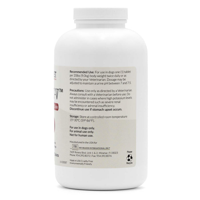 Citrato de potasio K-CIT-V, 100 comprimidos masticables