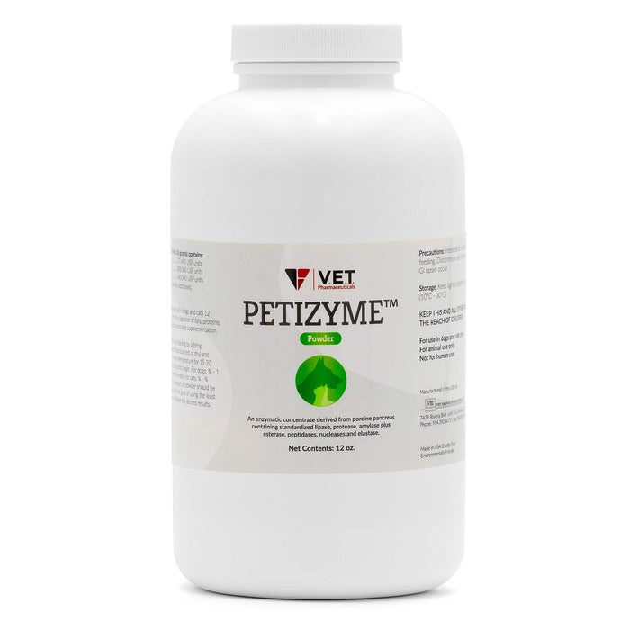 PETIZYME Digestive Aid Powder for Dogs and Cats, 12 oz