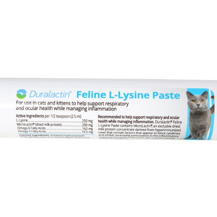 Duralactin Feline L-lysine  32.5 ml Syringe