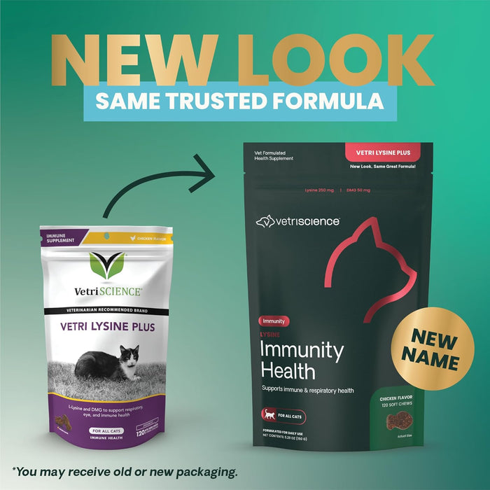Vetri Lysine Plus para gatos, 120 comprimidos masticables del tamaño de un bocado