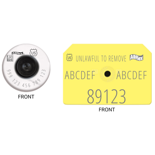 HDX 840 W/INTEGRA MALE: 2 YELLOW, 20ct Color Yellow