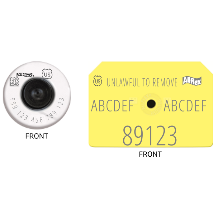 HDX 840 W/INTEGRA MALE: 2 YELLOW, 20ct Color Yellow