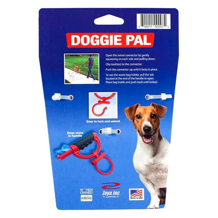 Soporte para correa y bolsa de basura para Doggie Pal