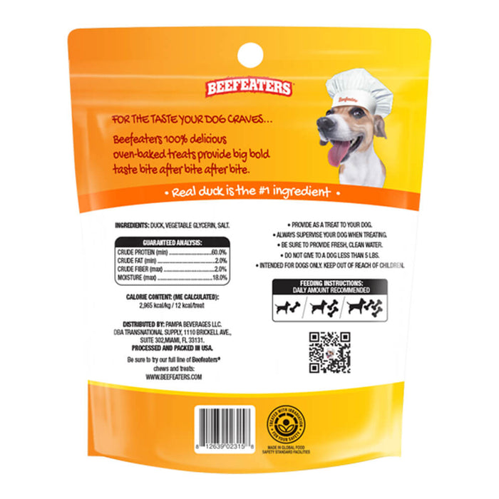 Beefeaters Duck Jerky Strips, 22oz Size 22oz