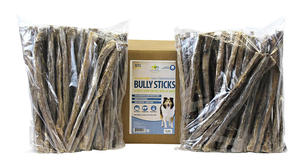 12" Premium Bully Sticks - 100 Count  