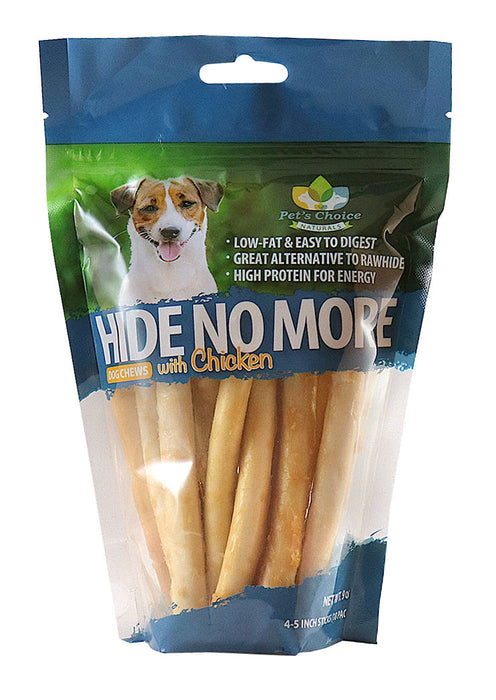 Pet's Choice Hide No More Dog Chews with Chicken - 4" - 5", 18 Count  