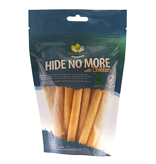 Pet's Choice Hide No More Dog Chews with Chicken - 4" - 5", 18 Count  