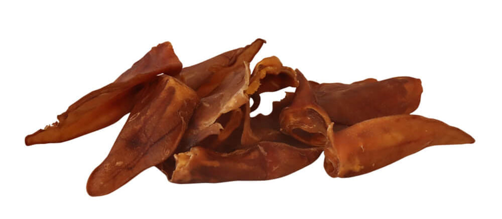 Pet's Choice Plain Pig Ears - 10 Count  