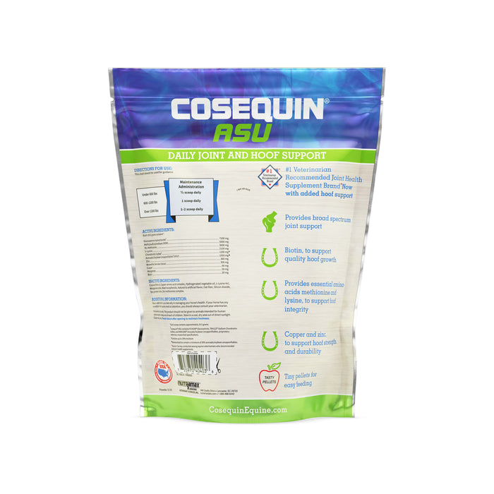 Nutramax Cosequin ASU Joint & Hoof Pellets Joint Health Supplement for Horses