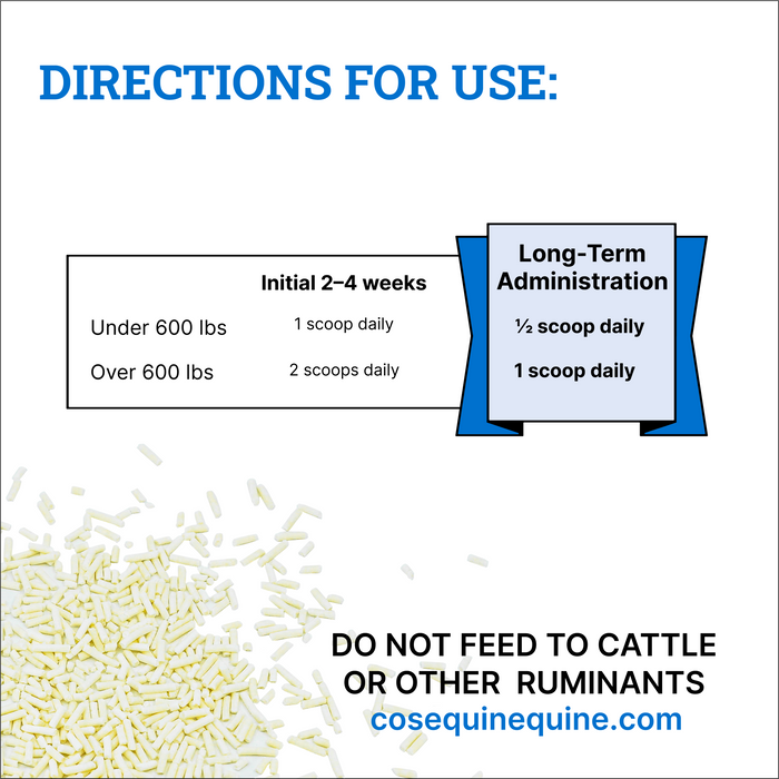 Nutramax Cosequin Optimized Pellets with MSM Joint Health Supplement for Horses, 1400 Grams