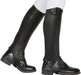 Dublin Evolution Side Zip Half Chaps, Black - Small/Tall  