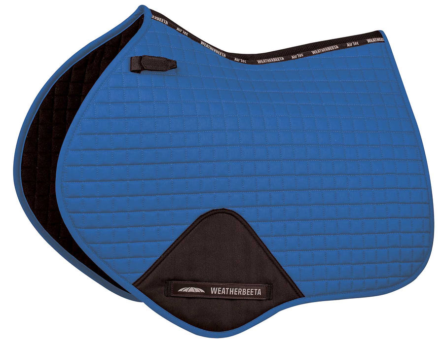 WeatherBeeta Jump Shaped Saddle Pad - Royal Blue  