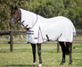 WeatherBeeta ComFITec Essential Mesh II Combo Neck Fly Sheet - White/Maroon/Gray 84 in 