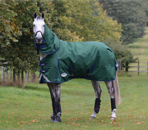 Weatherbeeta ComFITec Plus Dynamic II Detach-A-Neck Heavy Turnout Blanket for Horses - 78 in  