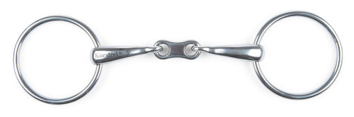 JP Korsteel French Link Loose Ring Snaffle Bit - 5.5 in  