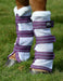 WeatherBeeta ComFITec Airflow Mesh Leg Wraps, White/ Violet/ Blue - Cob  