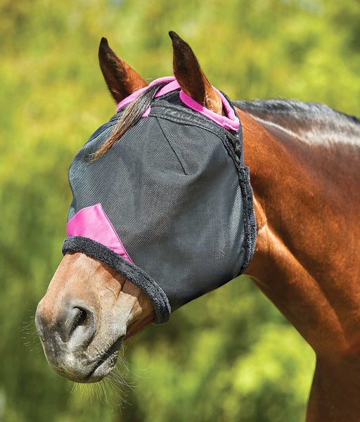 WeatherBeeta ComFITec Deluxe Durable Mesh Fly Mask - Cob  