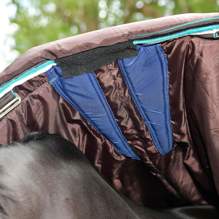 WeatherBeeta ComFITec Ultra Cozi III Detach-a-Neck, Medium Horse Blanket - 87 in  