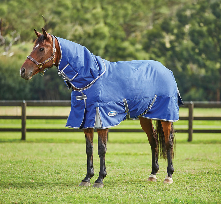 WeatherBeeta ComFITec Premier Free II Detach-a-Neck Medium Horse Blanket - 66 in  