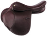 Kincade Leather Close Contact English Saddle, Brown - 17 in Seat Wide 