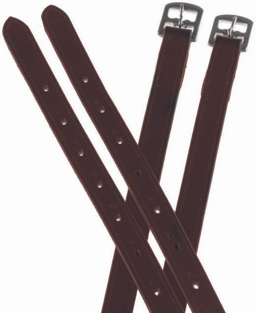 Weatherbeeta Kincade Lined Leathers, pair - Brown 1 in x 48 in 