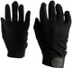 Weatherbeeta Good Hands Track Riding Gloves, Black, pair - Adult Meduim  