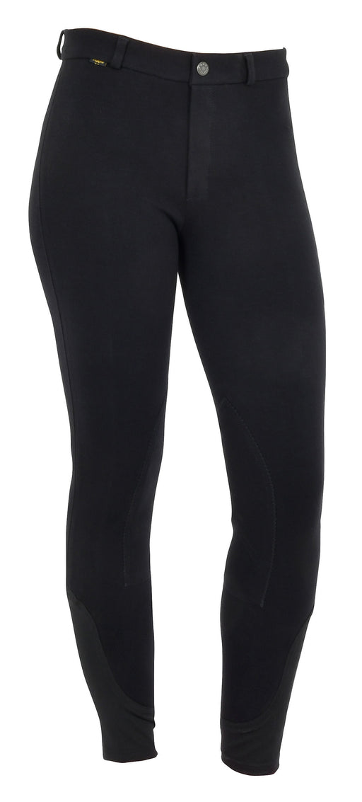 Saxon Kids' Adjustable Waist Breeches - Black Sz 6 