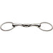 JP Korsteel Stainless Steel Oval Link Loose Ring Snaffle Bit - 5.5 in  