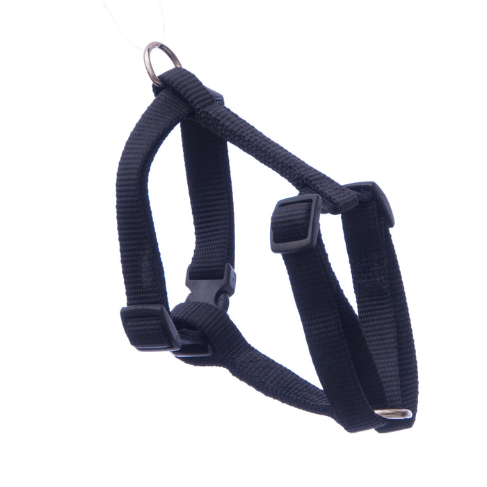 3/8" x 8-14" Adjustable Dog Harness by Jeffers - Black  