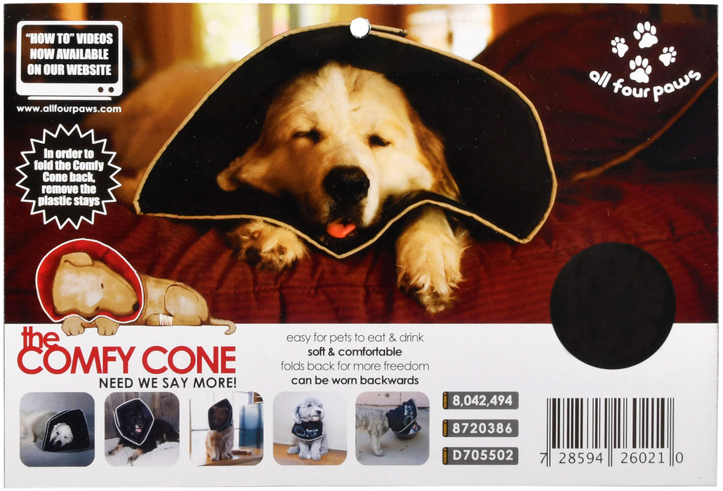 The Comfy Cone Dog Cone Soft Recovery Collar - Medium Comfy Cone (12-15" neck)  