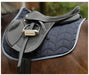 Saxon Element Quilted All Purpose Saddle Pad - Navy/Mint  