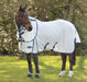 WeatherBeeta ComFITec AirFlow Detach-A-Neck Fly Sheet - White/Blue 66 in 