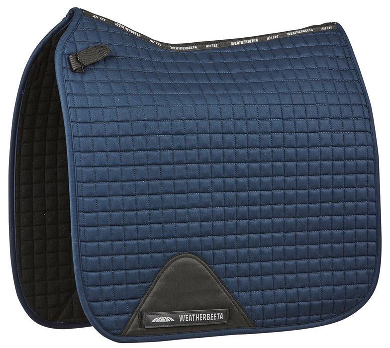 WeatherBeeta Prime Dressage Saddle Pad - Navy Blue  