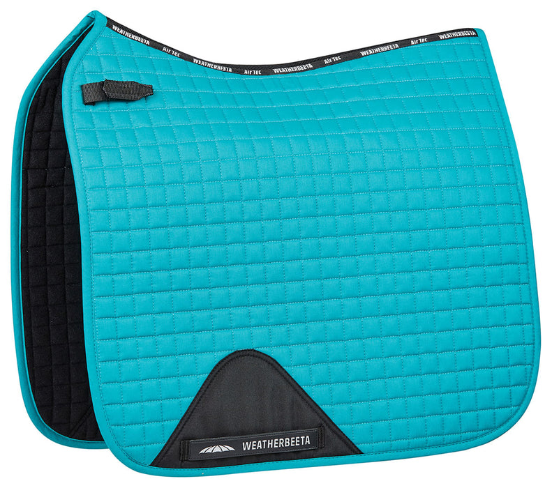 WeatherBeeta Prime Dressage Saddle Pad - Turquoise  