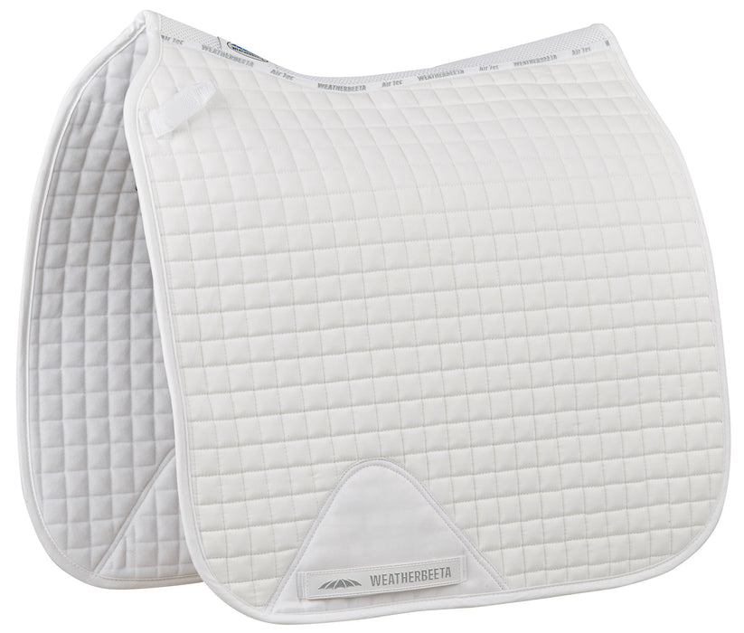 WeatherBeeta Prime Dressage Saddle Pad - White  