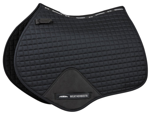 WeatherBeeta Jump Shaped Saddle Pad - Black  