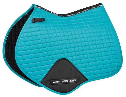 WeatherBeeta Jump Shaped Saddle Pad - Turquoise  