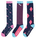 Dublin Rosa 3-Pack Socks - Multi Navy  