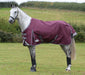 ComFITec Plus Dynamic II Standard Neck Medium Horse Blanket - Maroon/Gray/White 84 in 