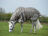 WeatherBeeta ComFITec Essential Mesh II Combo Neck Horse Fly Sheet - Gray Navajo 69 in 