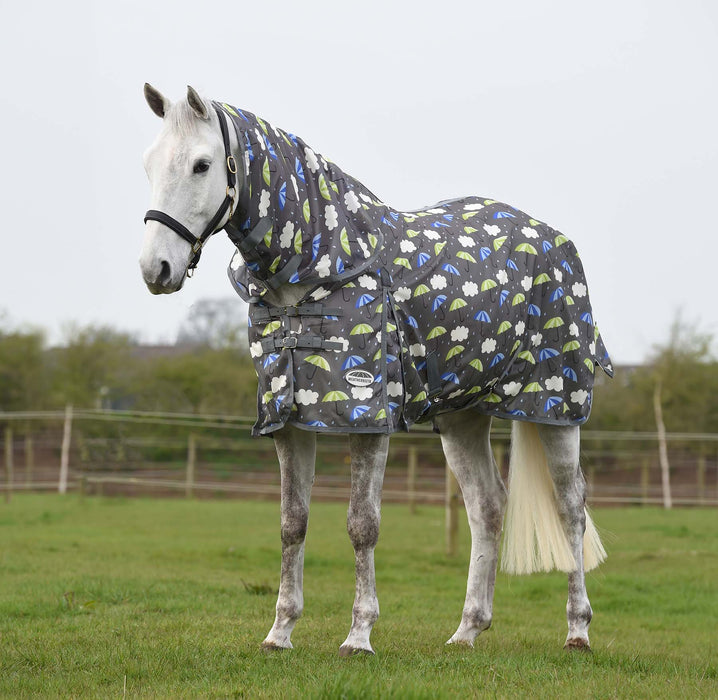 WeatherBeeta ComFITec Essential Mesh II Combo Neck Horse Fly Sheet - Umbrella 84 in 