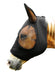 Lycra Fly Mask with Ears for Horses - Black Full 