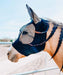 Lycra Fly Mask with Ears for Horses - Black Pony 