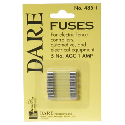 1 Amp Fuses, pkg of 5 - Jeffers - Farm & Ranch Supplies > Fencing & Barriers