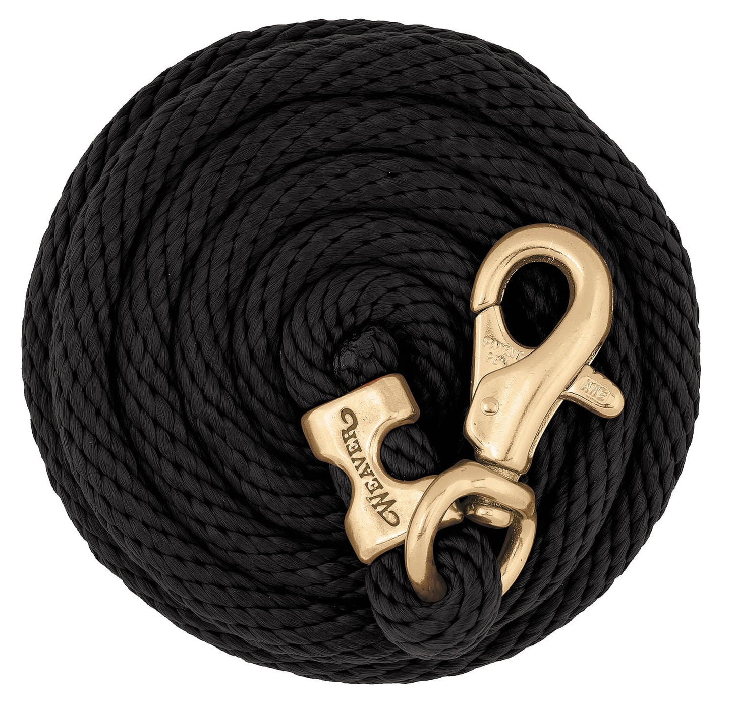 Weaver Poly Lead Rope w/ Bull Trigger Snap,10' — Jeffers