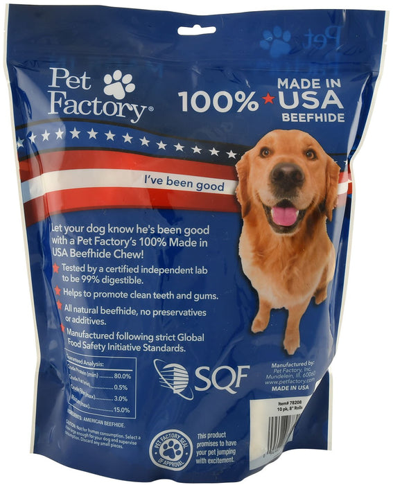 100% American Beefhide Rolls - Jeffers - Dog Supplies > Dog Treats