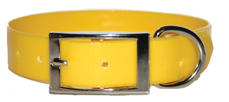 Sunglo Dog Collars - Yellow 1"x 27" 