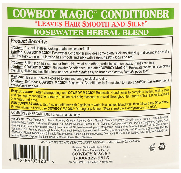 Cowboy Magic Rosewater Conditioner - Gallon, Cowboy Magic Rosewater Conditioner  