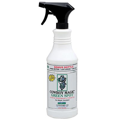 Cowboy Magic Green Spot Remover, 16 oz - Cowboy Magic Green Spot Remover, 16 oz sprayer  