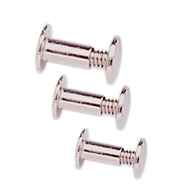 Chicago Screws - 1/2" Chicago Screws, 10 Pack  